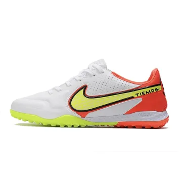 Nike Tiempo Legend IX Elite TF White Volt Bright Crimson