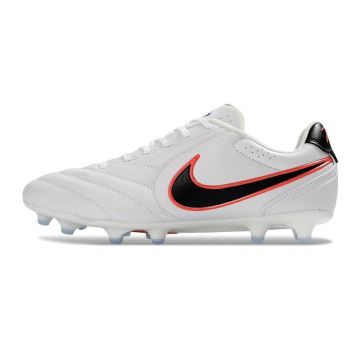 Nike Tiempo Ligera Pro FG - White Black Bright Crimson