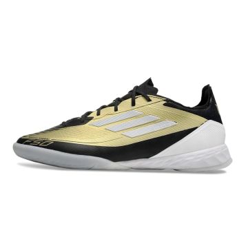 adidas F50 Pro Indoor Gold Metallic Ftwr White Core Black