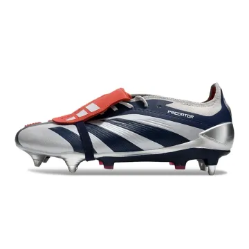 adidas Predator Elite FT SG Silver Tech Indigo Vivid Red