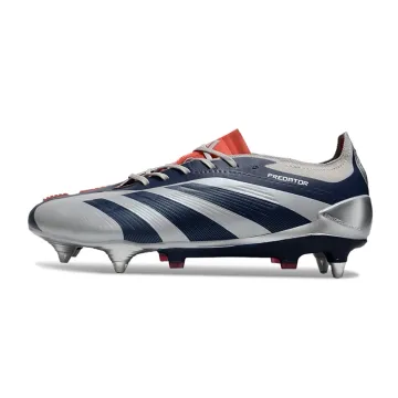 adidas Predator Elite SG Silver Tech Indigo Vivid Red