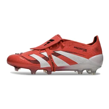 adidas Predator Elite Tongue FG 2025 Lucid Red White Black