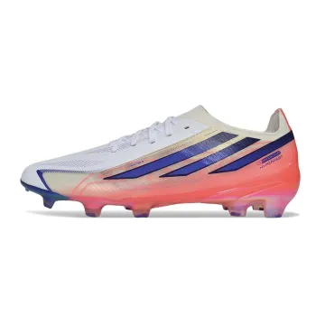 adidas F50 Hyperfast Elite FG Cloud White Solar Purple Solar Turbo