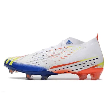 Adidas Predator Edge.1 FG White Yellow Blue