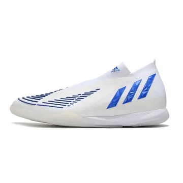 Adidas Predator Edge.1 IC Soccer Shoes White Hi-Res Blue