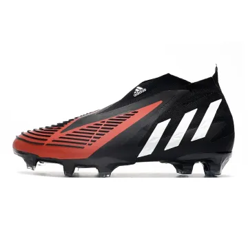 Adidas Predator Edge+ FG Black White Red