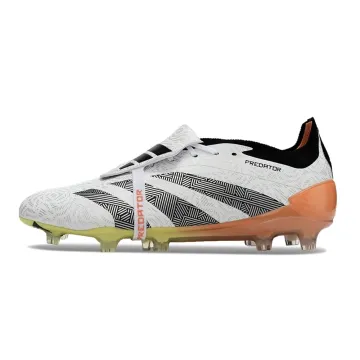 adidas Predator Elite FT FG Vortex - White/Black/Silver/Orange