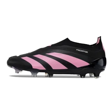 adidas Predator Elite Laceless FG Black Pink