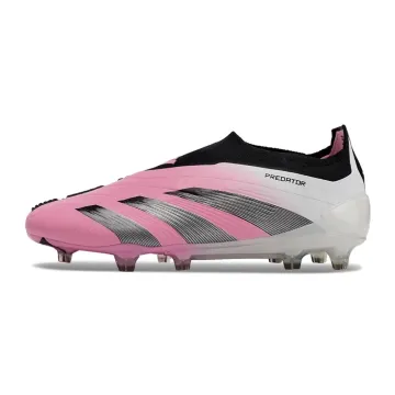 adidas Predator Elite Laceless FG Shock Pink Black