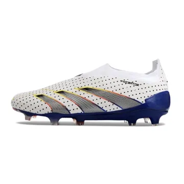 adidas Predator Elite Laceless FG White Silver Multi