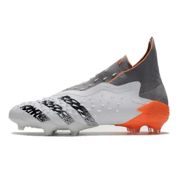 Adidas Predator Freak+ Whitespark FG White Dark Metallic Silver Red