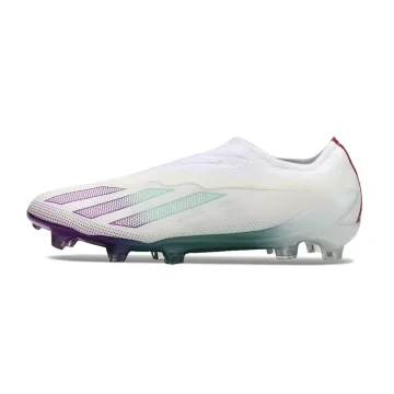 adidas X Crazyfast+ FG White Green Purple