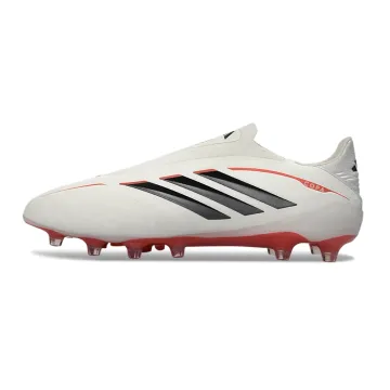 Adidas Copa Pure IV Elite Laceless FG Zero Metallic Core Black Lucid Red