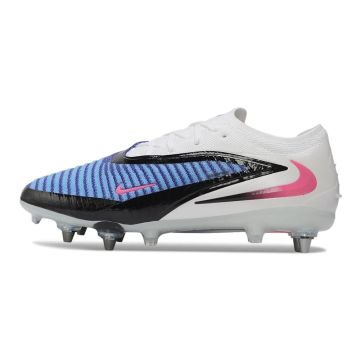 Nike Phantom 6 Elite Low Cut SG-Pro Attack - Racer Blue Pink Blast White