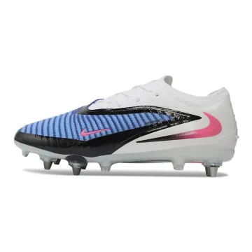 Nike Phantom 6 Elite Low Cut SG-Pro Attack - Racer Blue Pink Blast White