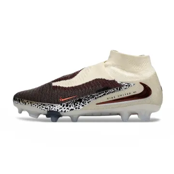 Nike Phantom 6 Elite DF FG United - Burgundy Crush Universal Red Fossil