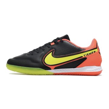 Nike React Tiempo Legend 9 Pro IC Black Yellow Red