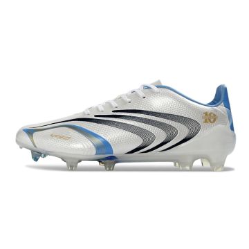 Adidas F50 Messi Elite Laced Tunit FG - Core White Night Navy Gold Metallic