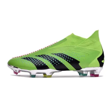 2023 adidas Predator Accuracy+ FG - Green/Black/Pink/Silver
