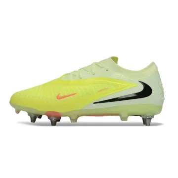 Nike Phantom 6 Elite Low Cut SG-Pro Max Voltage - Limelight Black Hyper Crimson