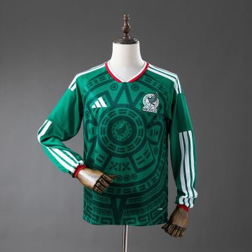 Mexico Home Long-Sleeve Jersey World Cup 2026
