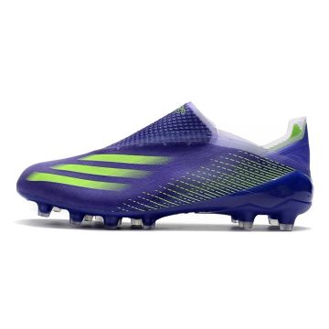 Adidas X Ghosted+ AG Purple Solar Green