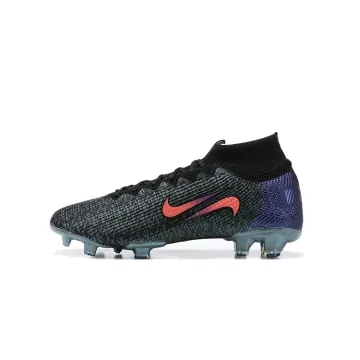 Nike Mercurial Superfly 7 Elite FG Black/Fierce Purple/Metallic Silver/Crimson