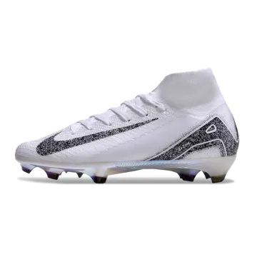 Nike Air Zoom Mercurial Superfly 10 Elite FG White Black