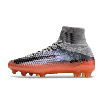 Nike Mercurial Superfly V CR7 Chapter 4 FG Cool Grey Orange