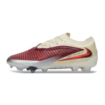  Nike Phantom 6 Elite Low FG United - Burgundy Crush Universal Red Fossil
