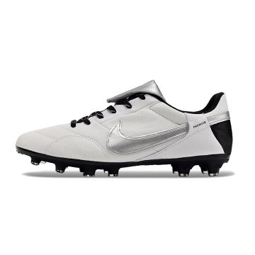 Nike Premier III FG White Grey Silver Black