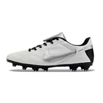 Nike Premier III FG White Grey Silver Black