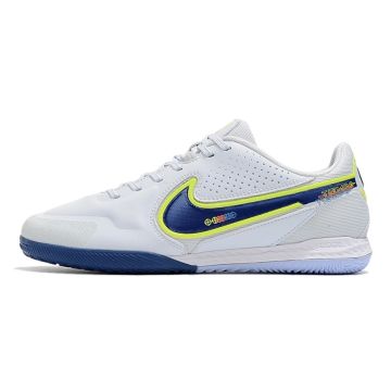 Nike React Tiempo Legend 9 Pro IC Grey Dark Marina Blue