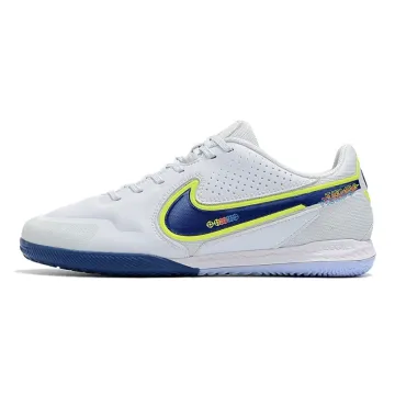 Nike React Tiempo Legend 9 Pro IC Grey Dark Marina Blue