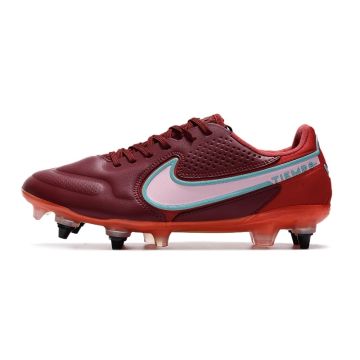 Nike Tiempo Legend 9 Elite SG Pro Team Red White Mystic Hibiscus