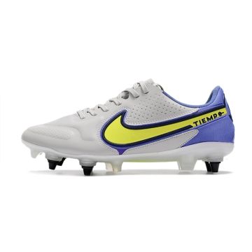 Nike Tiempo Legend 9 Elite SG Pro Grey Fog Volt Sapphire