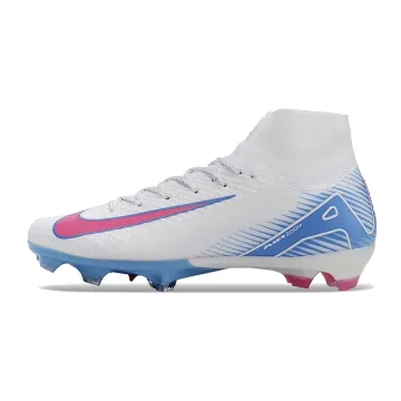 Nike Zoom Mercurial Superfly 10 Elite FG White Blue Pink