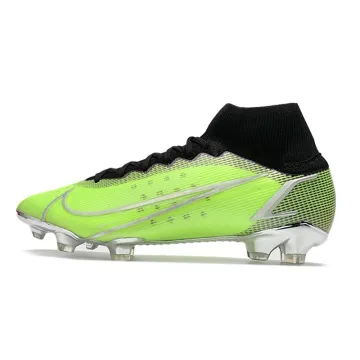 2021 Nike Mercurial Superfly VIII Elite FG Elite Volt Silver Black