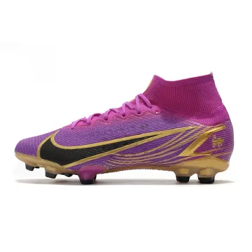 2021 Nike Mercurial Superfly VIII Elite FG Purple Black Gold