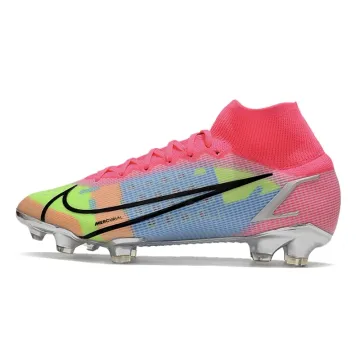 2021 Nike Mercurial Superfly VIII Elite FG White Pink Metallic Silver Mulitcolor