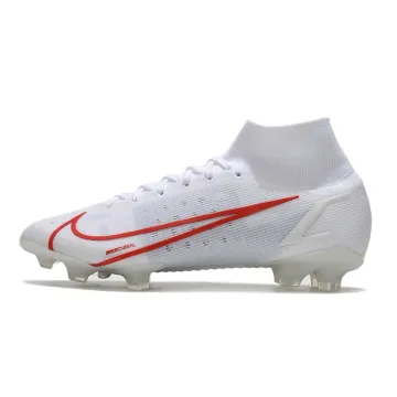 2021 Nike Mercurial Superfly VIII Elite FG White Red