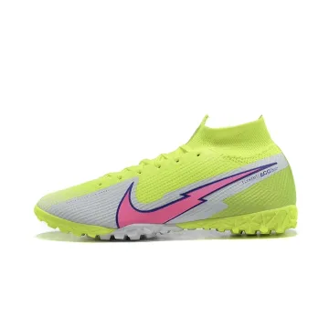 2020-21 Nike Mercurial Superfly 7 Elite TF Volt White Pink