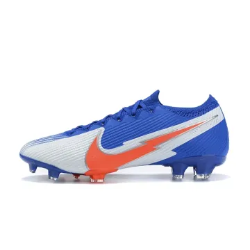 2020-21 Nike Mercurial Vapor 13 Elite FG Blue White Orange