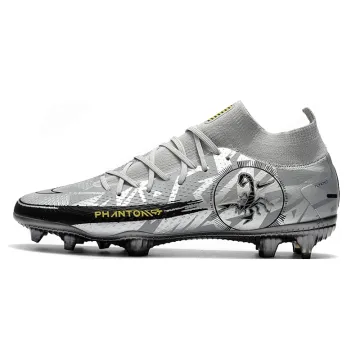 2020-21 Nike Phantom GT DF Elite FG Metallic Silver/Black/Yellow