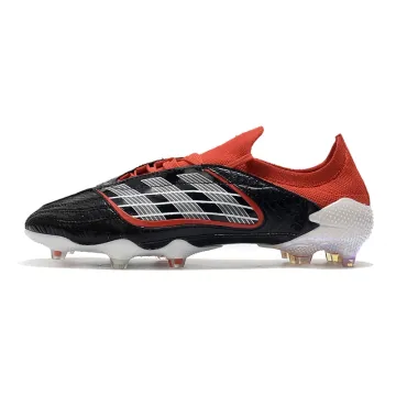 2020-21 Adidas Predator Archive FG - Core Black/Red/Silver/Footwear White