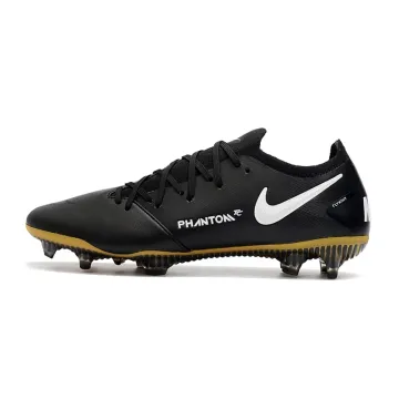 2020-21 Nike Phantom GT K-Leather Tech Craft FG Black/White/Pro Gold/Metallic Gold