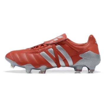2020-21 Adidas Predator Mania FG Tormentor Red Metallic Silver