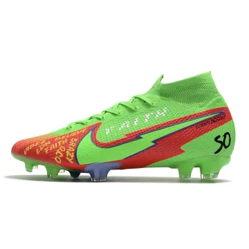 2020-21 Nike Mercurial Superfly 7 Elite FG Green Red Black