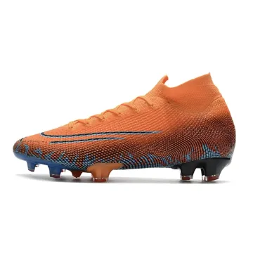 2020-21 Nike Mercurial Superfly 7 Elite FG Orange Blue