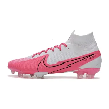 2020-21 Nike Mercurial Superfly 7 Elite FG Pink White